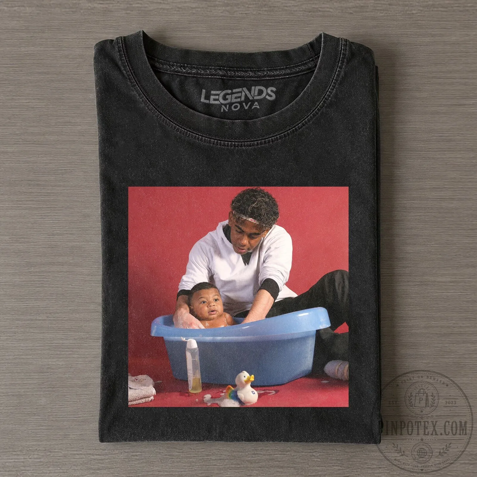 Mbappe and Yamal Funny Retro Graphic Black T-Shirt 1 Mbappe and Yamal Funny Retro Graphic Black T-Shirt