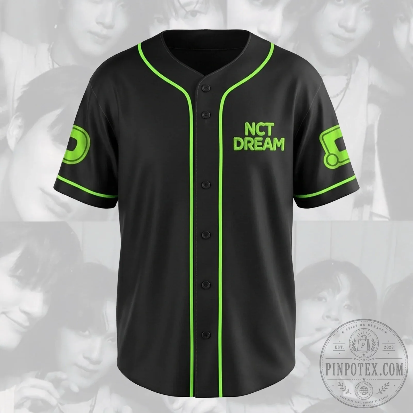 NCT Dream K-Pop Boy Band Dream After Dream Baseball Jersey 6 NCT Dream K-Pop Boy Band Dream After Dream Baseball Jersey